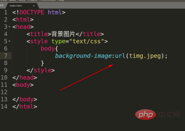 html怎么添加背景图片代码
