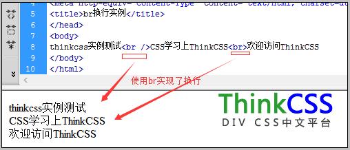 怎么换行html