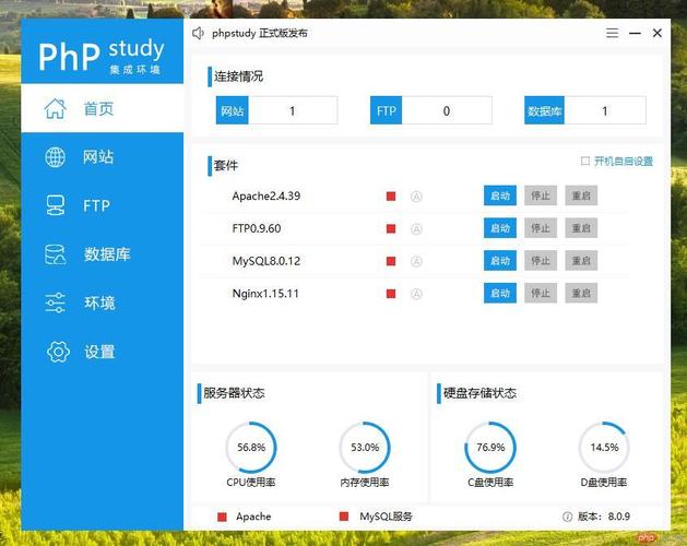 php专用虚拟主机环境怎么配置的