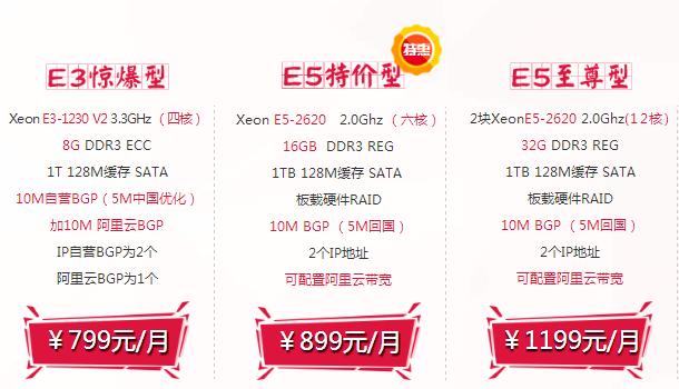 香港服务器更多的配置选择可以满足不同用户的需求