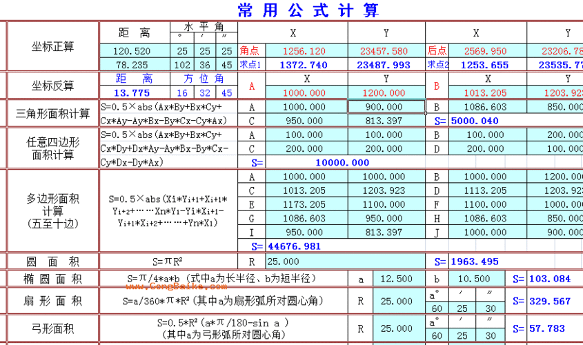 制表格套公式叫什么