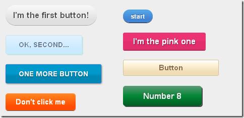 html如何美化按钮