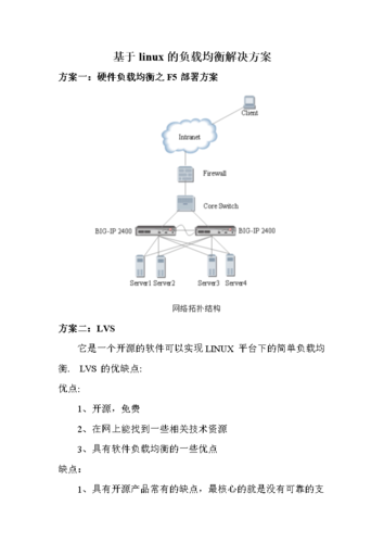 负载均衡能解决什么问题