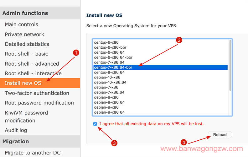 搬瓦工：重装系统选项新增 Ubuntu 22.04 系统(搬瓦工怎么搭建)（重装ubuntu20.04）