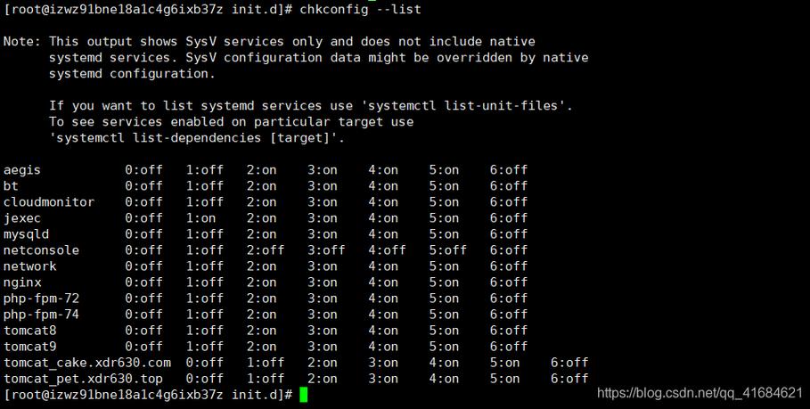 chkconfig命令怎么在Linux中使用（linux中chkconfig命令的作用）