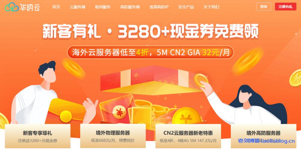 华纳云：一站式建站，5M CN2入门云机23元起，域名注册/服务器/ssl证书超多优惠好礼等你来领