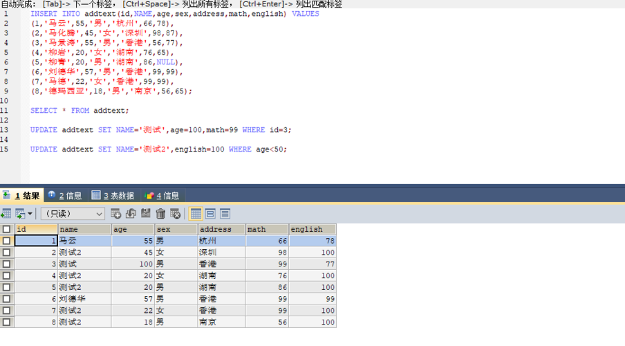 mysql如何修改表中列的数据类型