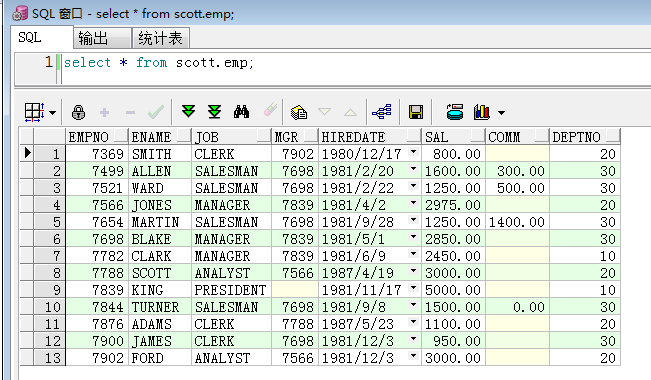 sql数据库如何查看表数据