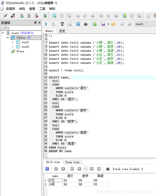 sql实现列转行的方法是什么