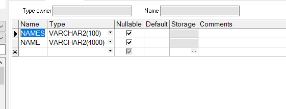 oracle如何修改表字段类型和长度