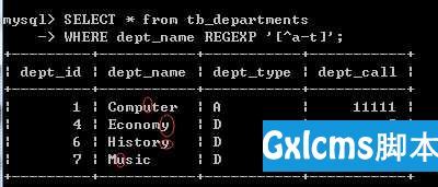 mysql中regex的作用是什么