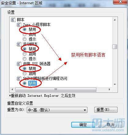 实现页面不被复制