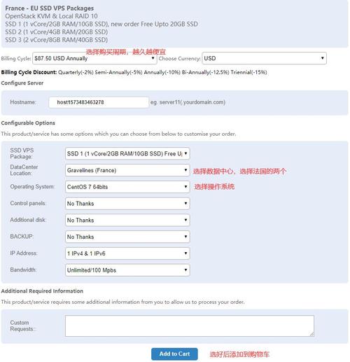 法国vps的配置怎么选择？