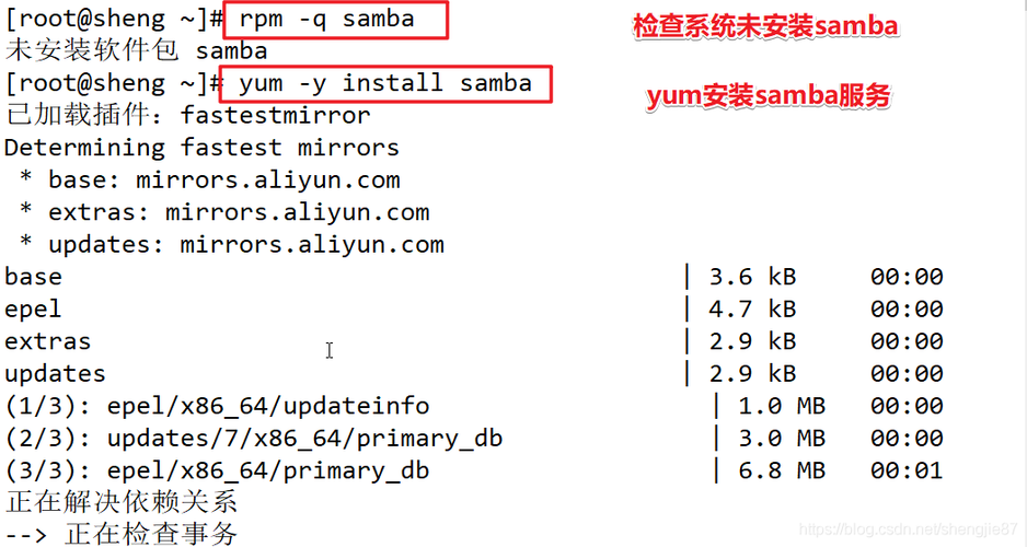 centos配置samba服务器_附录：conf配置文件说明