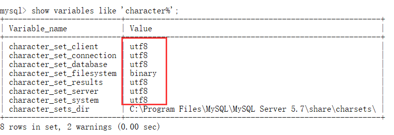 查询mysql字符集_如何修改GaussDB(for MySQL)数据库字符集