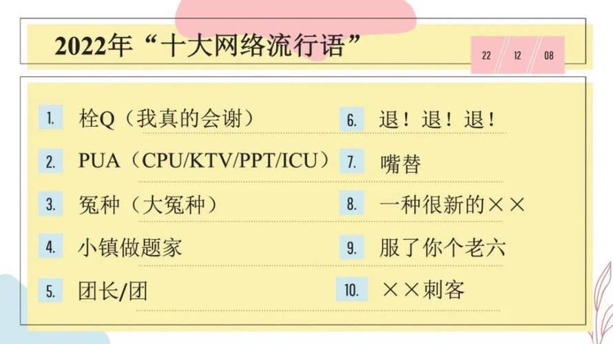 不使用网络语的理由_网络流行语