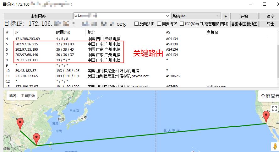 怎么判断海外vps服务器是不是cn2线路？