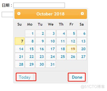 博客日历控件_博客