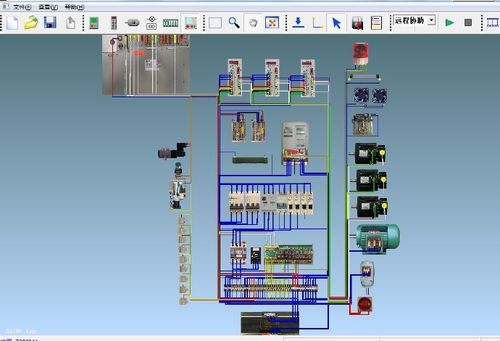 电工模拟接线软件_连接线缆