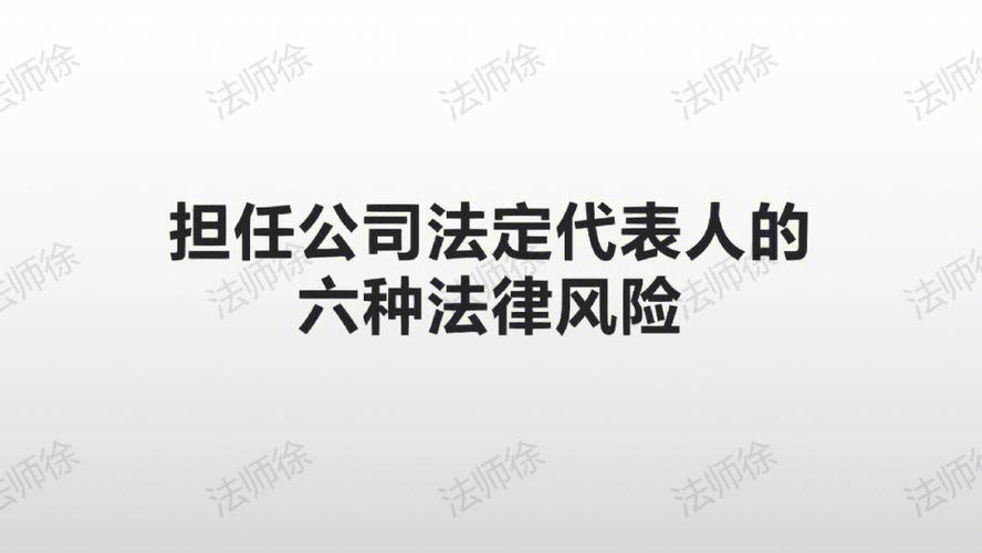 公司法人代表_公司管理