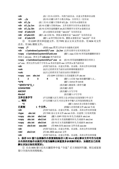 dos操作系统_方案二：DOS系统命令排查