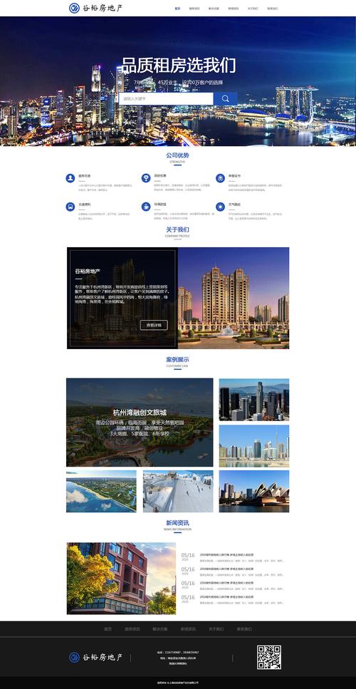 地产商网站建设_创建设备