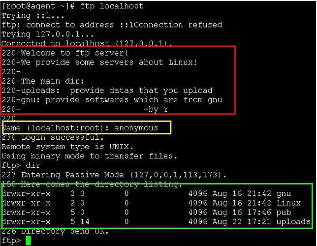linux配置匿名ftp服务器_快速构建FTP站点（Linux）
