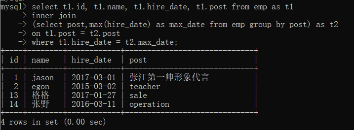 mysql 数据库 字段别名_别名SELECT