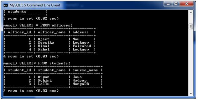 mysql from_from