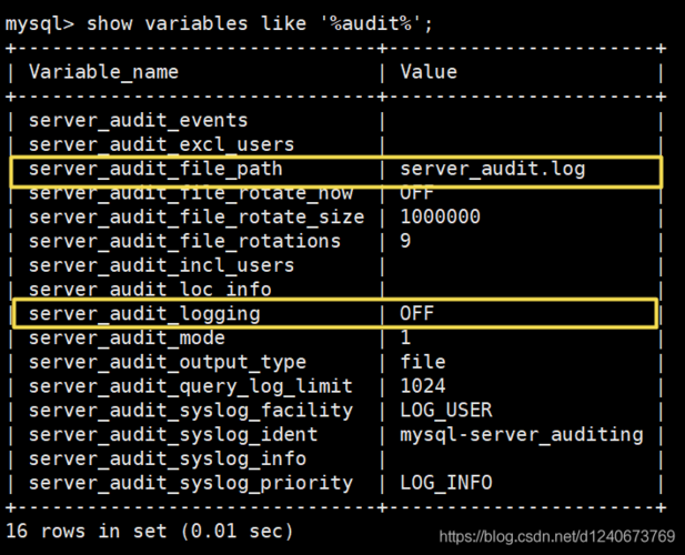 mysql数据库日志审计_数据库审计日志