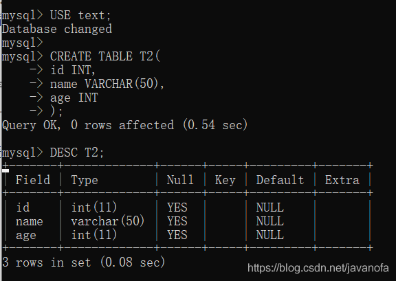 mysql数据库中插入一列_MySQL