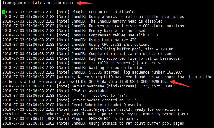 linux查询mysql数据库_查询数据库错误日志（MySQL）