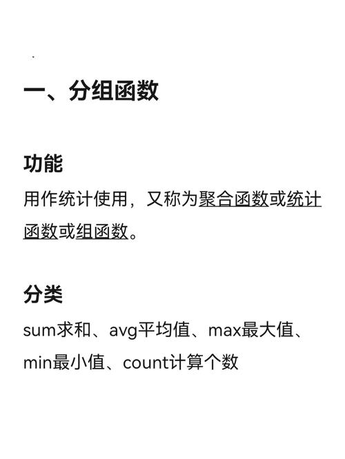 mysql分组函数_分组函数