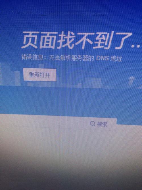 dns服务器可能不能用什么意思