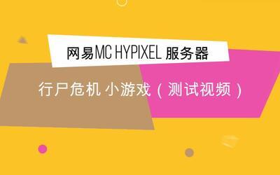 网易有什么和hypixel一样的服务器